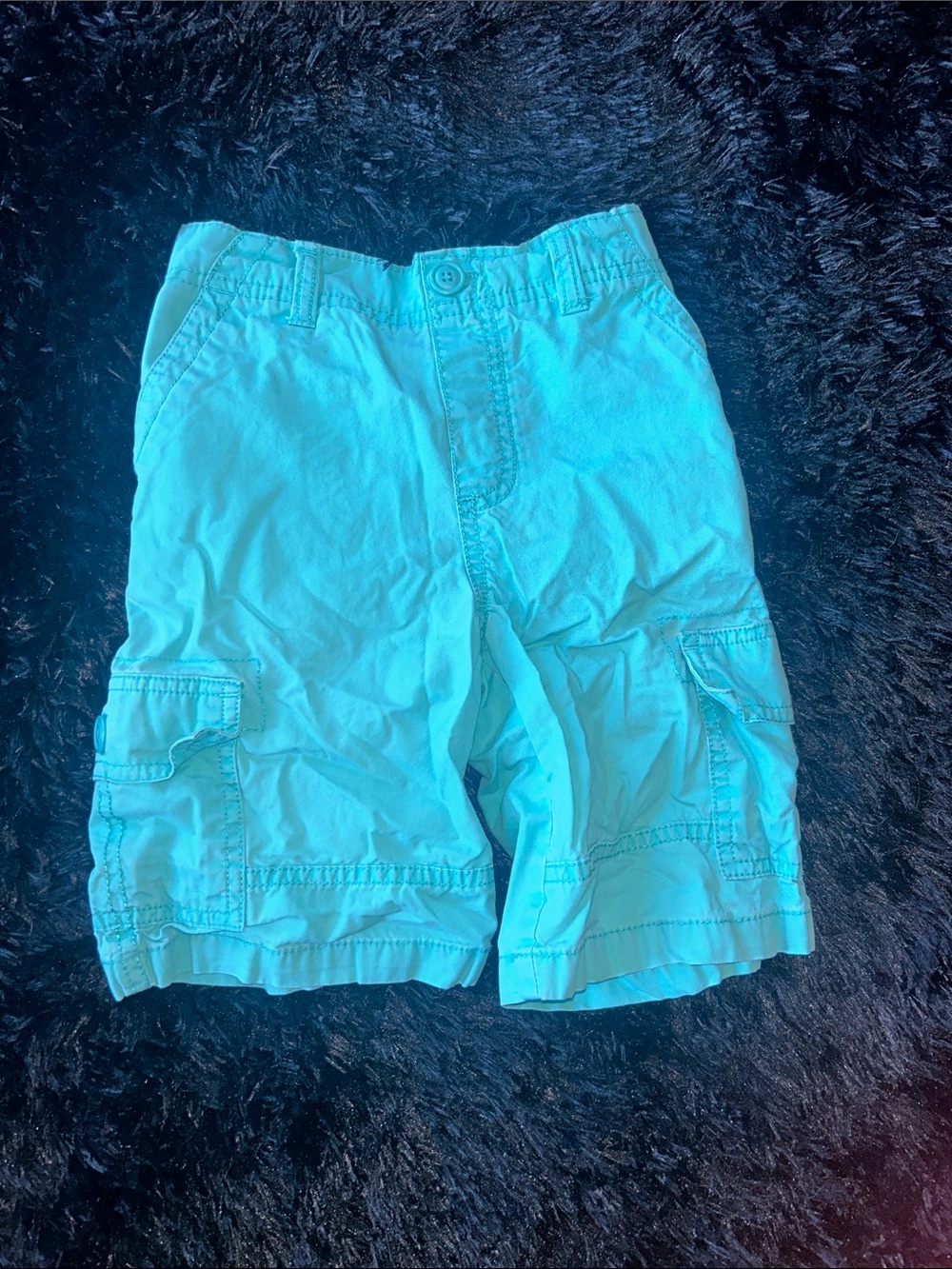 Sonoma Turquoise Kids Cargo Shorts
